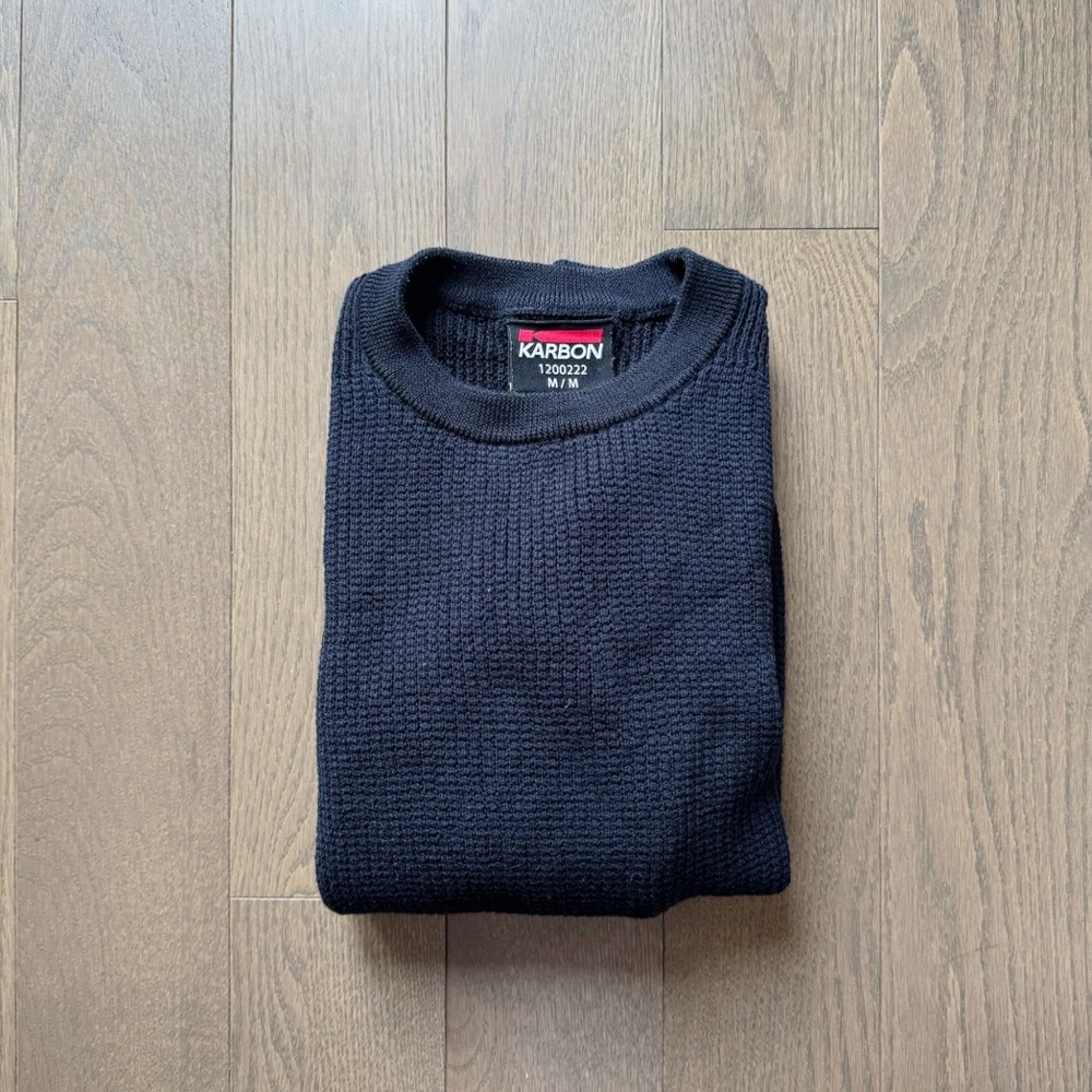 BLUE KARBON MEN’S SWEATER